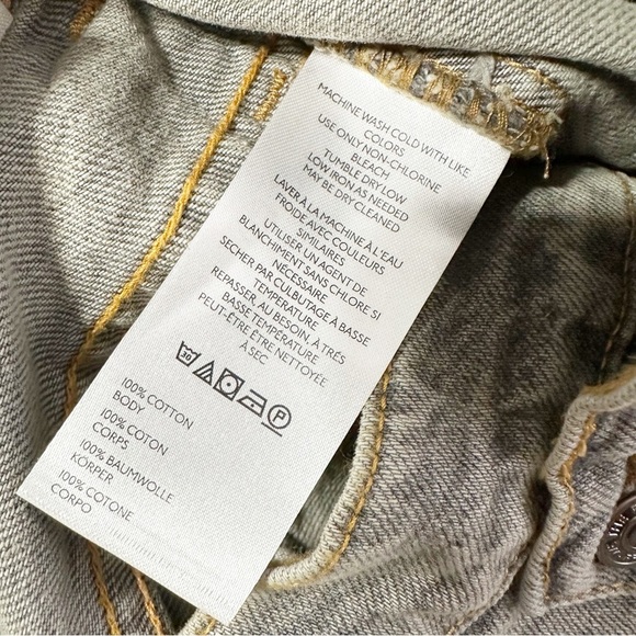 NEW Free People We The Free Boomerang Full Moon High Rise Long Shorts 26 - Picture 13 of 15